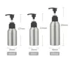 40 ml, 50 ml leere Pumplotionflasche, Aluminiumflaschen, DIY-Make-up-Kosmetikverpackungsbehälter, schneller Versand F422