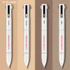 4 in 1 Beckisue Eye Brow Pencil Cosmetics Natural Long Lasting 4 Color Rotating Paint Tattoo Eyebrow Waterproof Eyebrow Pencil