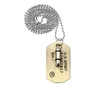 Personalità proiettile militare carta pendente collana 3 colori vintage antico dog tag per uomo donna miglior regalo