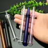 Smoking Pipes Aeecssories Glass Hookahs Bongs Colored double wheel glass suction nozzle