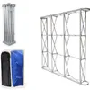 Aluminum Flower Wall Folding Stand Frame for Wedding Backdrops Straight Banner Exhibition Display Stand Trade Advertising Show212p