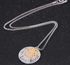 Fashion Sunshine Live Love Rescue Pet Adoption Pendentif Collier Estampé À La Main Personnalisé Animal Shelter Pet Rescue Paw Print Cat Dog Lover