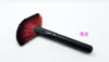 New wooden handle makeup brush makeup beginners long bar blush brush fan brush factory direct sale