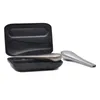 Metal Detachable Smoking Pipe with Large Volume Tobacco Pot Hand Spoon Pipe ,Shipping with Tobacco Case - Nice Gift