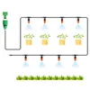 10m DIY Micro Tropfbewässerungssystem Anlagen Gartenschlauch Dickerer Kits mit einstellbaren Dropper -Smart -Controller -Anzügen