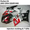 SUZUKI GSXR 1000 K3 2003 2004 페어 키트 용 GSXR1000 03 04 차체 GSXR1000 TG56 용 선물 세트 7 개