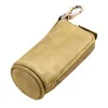 banabanma Unisexe Style rétro en cuir véritable Multi-usage Portable Key Case Bag Coins Wallet Purse with Zipper Design NEW HOT ZK30