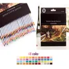 24 36 48 crayons de couleur crayons aquarelle plomb stylo de couleur soluble dans l'eau259L