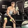 2018 nouveau maille tissu séchage rapide Singlets Camouflage débardeurs chemise équipement de musculation Fitness hommes Golds Gymstringer taille