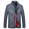 Piumino da uomo Parka da uomo Duck Jacket Slim Warm Coat For Men Male1