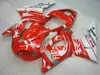 Hi-Grade Motorfiets Fairing Kit voor Yamaha YZFR1 98 99 YZF R1 1998 1999 YZF1000 ABS Hot Red White Backsets Set + Gifts YS12