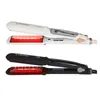 Professional Steam Hair Straightener Ceramic Vapor Infrared Heating Flat Iron Steampod Salon 2 inch Styling Tool Wet hairstyler3718197