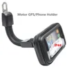 Motor Mobile Phone Case Holder 360 Rotating Stand Motorcycle Rear View Mirror Holder for Car GPS iPhoneX 7 7S 8 Plus Samsung