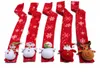 Çocuk Çocuk Noel Kardan Adam Santa Eşarp Noel Doll Ile Fantezi Elbise Boyun Wrap Kravat Kostüm Prop çorap dolgu parti hediye sunar