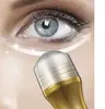 Ny ankomst 24k Golden Collagen Eye Cream Slide Ball Eye Essence Revitalizing Serum Ta bort Circle Pouch fuktgivande Firming2203248