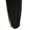 Natural Black Micro Pętla Brazylijskie Rozszerzenia 100G 10 "-26" Remy Micro Loop Extensions Hair Extensions Natural Black Micro Bead Hair Extensions 1g / s