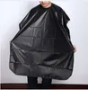 Svart pro salong frisör frisör hårklippning klänning barber cape tyg barber kappa klänning vattentät 130*80 cm