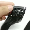 kwaliteit dubbel getrokken 6d human hair extensions 05 gs 200 strandslot Rechte Golf Menselijk Haar 6D5872838