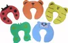 Nowa opieka Dziecko Dzieci Baby Animal Cartoon Jammers Zatrzymaj drzwi Korek Uchwyt Lock Safety Guard Palec 7 Style