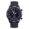 Men039s Fashion Threeeyed Sports Watch Cint Silicone Watch6490455