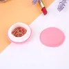 New Arrival Circle Cute Macaroon Cookie Design Candy Color Mini Pierścień Naszyjnik Biżuteria Storage Box Jewelry Box