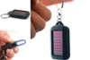 Mini Portable HS Solar Power Black Environment Ochrona 3led Lampa Lampa Keychain Latarka Prezent