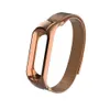 Nyaste Watchband Strap Milanese Magnetic Loop Rostfritt stål Armbandsband Watch Bands Armband för Mi Band 3