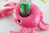 Tecknad krabba design inflation kopp sits pool flytande söta drycker hållare underbar mini tallrik för pool dekoration ny ankomst 2 4xr z