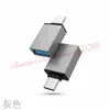 Adaptateur OTG de Type C mâle vers USB 3.0 femelle, convertisseur pour téléphones intelligents samsung huawei xiaomi