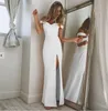 2018 zomerjurk off shoulder elegante jurk bohemien vrouwen avond sexy maxi formele feestjurken strapless lente meisje jurken vestidos