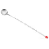 Barre à poignée ronde en acier inoxydable cuillère à mélanger Pub Swizzle Stick barman Gadget bon pour mélanger complètement le liquide!