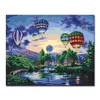 Diy pintura por números balão de ar rio imagem números pintados à mão pinturas a óleo presente exclusivo para casa decors6790653