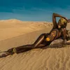 Afrikansk stil en bit baddräkt bikinis baddräkter digitala utskrift costumi da bagno sexiga badkläder thong baddräkter för kvinnor