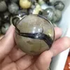 4 - 4,5 cm atacado Septário Natural Esfera de Cristal Energia Positiva Reiki Esfera de Pedras Preciosas Bola de Cura