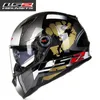 LS2 FF396 Glasvezel Helm Volledige Gezicht Motorfiets Helm Dual Lens met Airbag Bike Helmen ECE CAPACET MOTOQUEIRO CASQUE MOTO