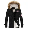 Winter Warme Jacke Parka Männer Mäntel Dicke Herren Baumwolle Mit Kapuze Outwear Warme Mantel Top Plus Samt Paar Baumwolle Parka Mantel