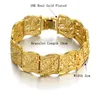 Braslet Frau Schmuck Großhandel Braclets Weibliche 19 cm Gold Farbe Chunky Blume Kettenglied Armband Für Frauen sch ...