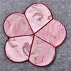 Luxury Cherry Blossom Coffee Coaster Cup Placemat Naturalny Mulberry Jedwabna Mat Dining Stół Pad Chiński Styl Vintage Paleta Podstawki 26x26 cm