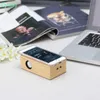 New Creative Wood Induction Speaker Sound Amplifier Wooden Wireless Speaker Portable Stereo Speaker Wooden Magic Induction DH7932124