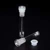 Glazen downstem met 6 sneden 18,8 mm downstem in een 14 mm kom 3cm/5cm/8cm naar keuze Glazen downstem diffuser/verloopstuk