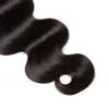 Yiruhair Malezya İşlenmemiş İnsan Saç Uzantıları 3 Demet Vücut Dalgası Üç Adet Bir Set Boyanabilir Doğal Renk Vücut Dalgası Hair3380950
