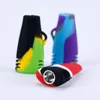 Portable Mini Hookah Silicone Water Pipes for Dry Herb Unbreakable Percolator Bong Smoking Oil Concentrate Hand Tobacco Pipes 10 Colors