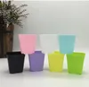 1200 set Mini vasi di fiori con telaio Colorful plastica Vivaio Vasi per fiori Fioriera per decorazione Gerden Home Office Desk Planting