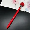 Bling Ballpoint Pens with Big Ball Diamond Crystal Gem Wedding Ball Pens Writing Supplies Office Favor WJ003