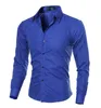 ber￼hmte Marke Herren Shirt Langarm Langarm Casual Slim Fit Herren -Hemd Hemden pr￼fen kar Camisa Social Maskulina Plus Size 5xl