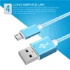 Металлический корпус плетеный Micro USB кабель 2a прочный высокая скорость зарядки USB Тип C кабель с 10000 изгиб продолжительность жизни для Android смартфон HTC