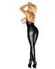 Sexy Women Lingerie Wet Look Jumpsuit Open Bust Bodysuit Halter Catsuit Clubwear #T78