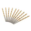 Freeshipping 99Pcs/lot Titanium Coated HSS Twist Drill Bits Set and Case Plastic Wood Metal Kit Top Quality