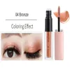 2018 Charming QIC Eyeshadow High Gloss Diamond Brighten Waterproof Shiny Eye Shadow Colore liquido 24 ore Idratante duraturo