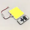 100 * 95mm Plac Cob COB LED Light Light with Dimmer Controller 50W DC 12V Ściemniana żarówka LED do oświetlenia samochodowego Lampy robocze DIY